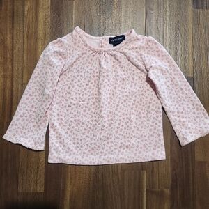 Ralph Lauren Light Pink Floral Long Sleeve Tee